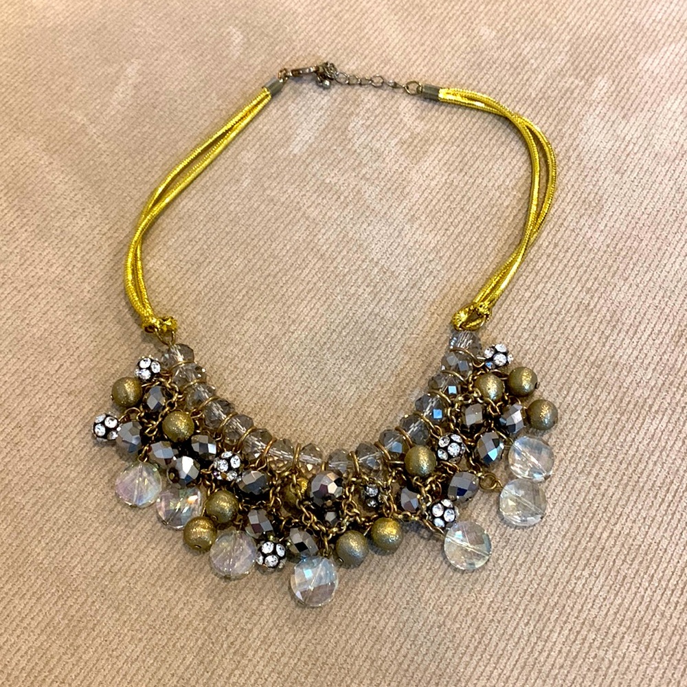 Charter club chunky gold necklace